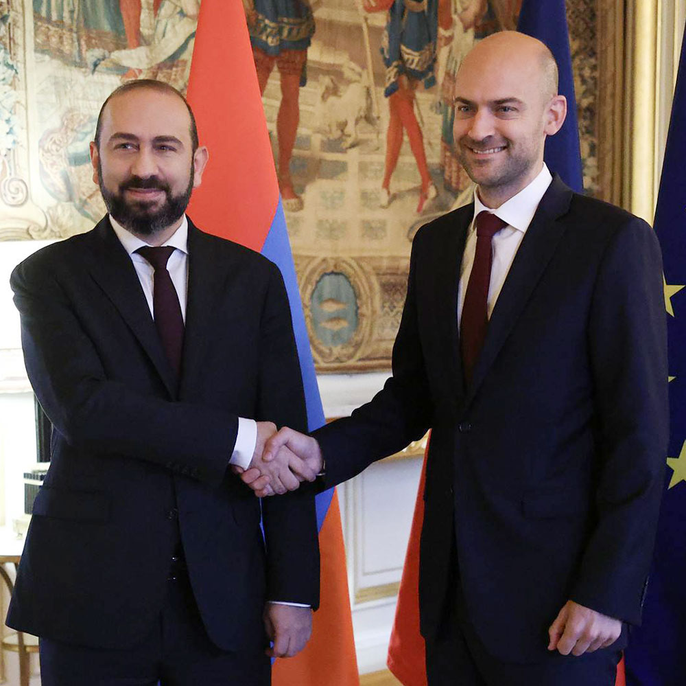 Արարատ Միրզոյեան եւ Ժան-Նոէլ Պարրօ